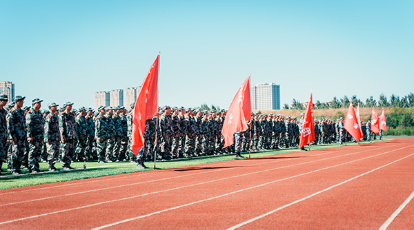 迷彩青春 筑梦启航丨BD半岛bandao·（中国区）官方网站举行2024级新生军训动员大会